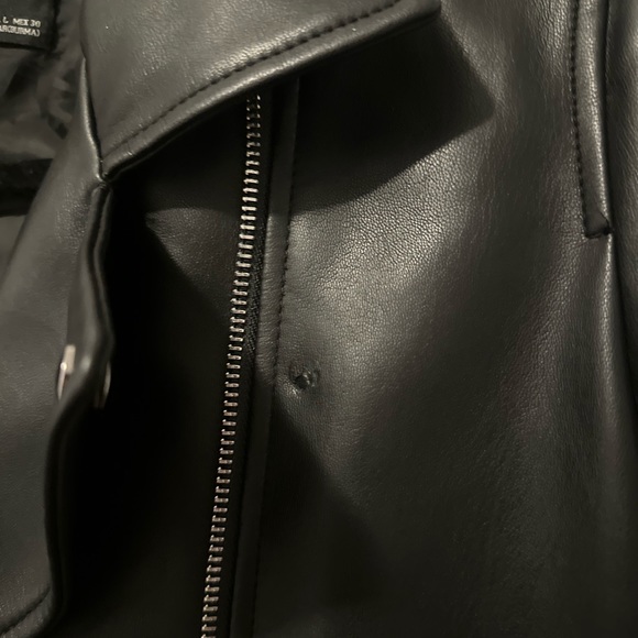 Zara Leather Jacket - Picture 2 of 5